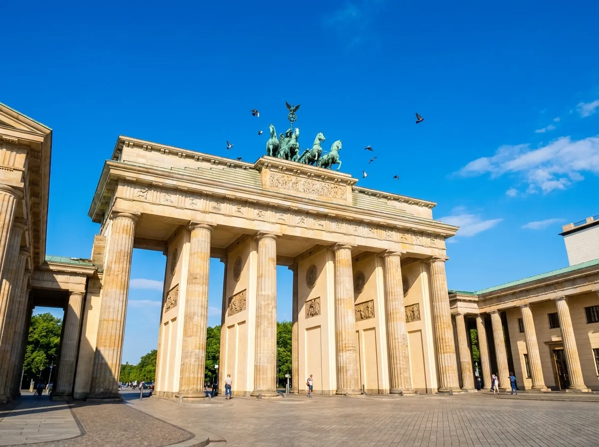 Manage Germany student visas — Brandenburg Gate